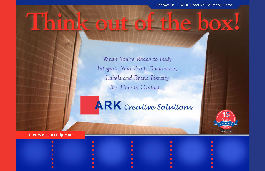 ARK Creative Solutions Home Page